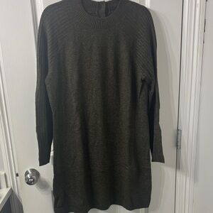 Abercrombie and Fitch XL Dark Green Women's Sweater Dress NWOT